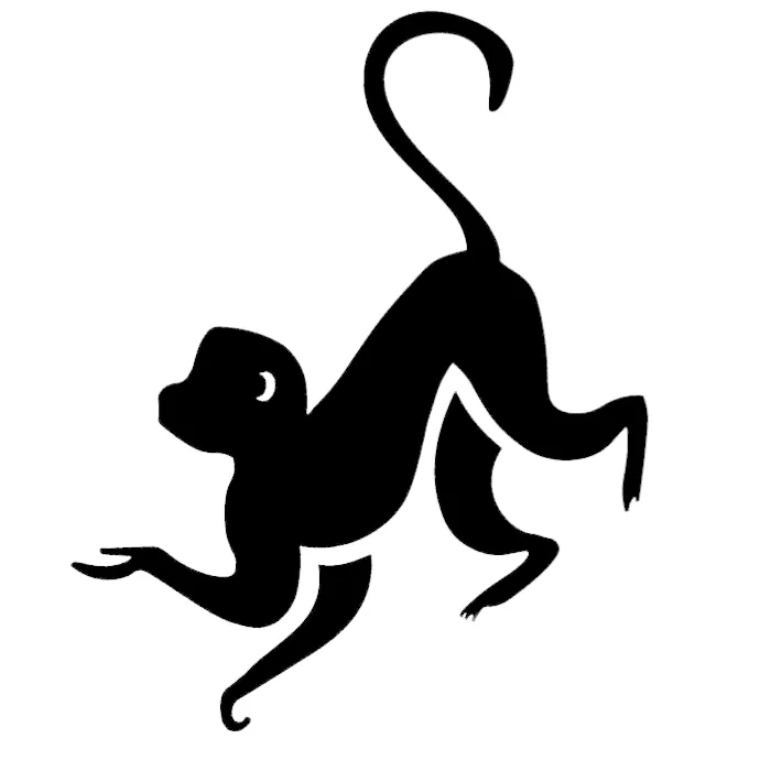 Paper Mache Monkey