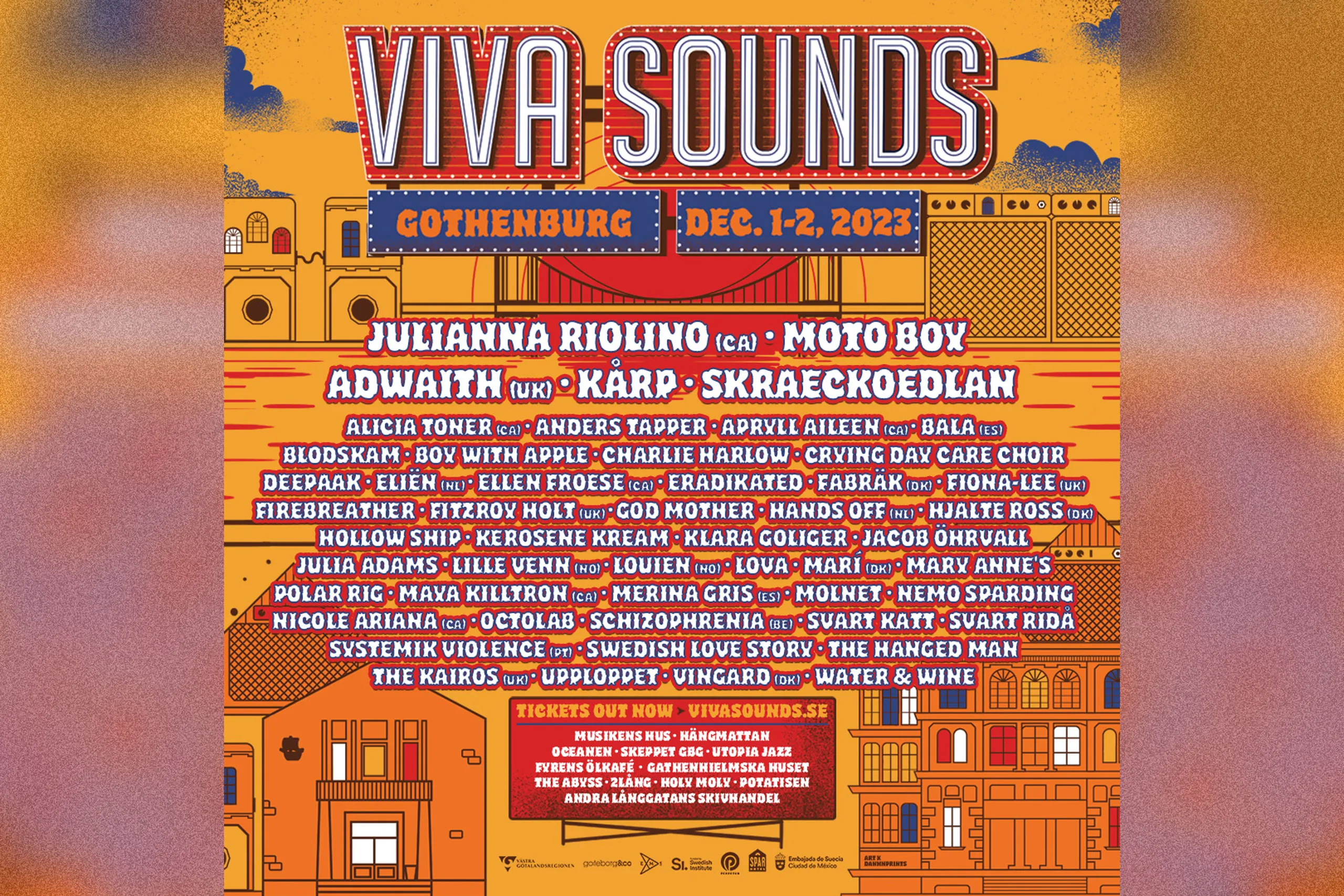 Viva Sounds 2023: A winter musical odyssey in Gothenburg