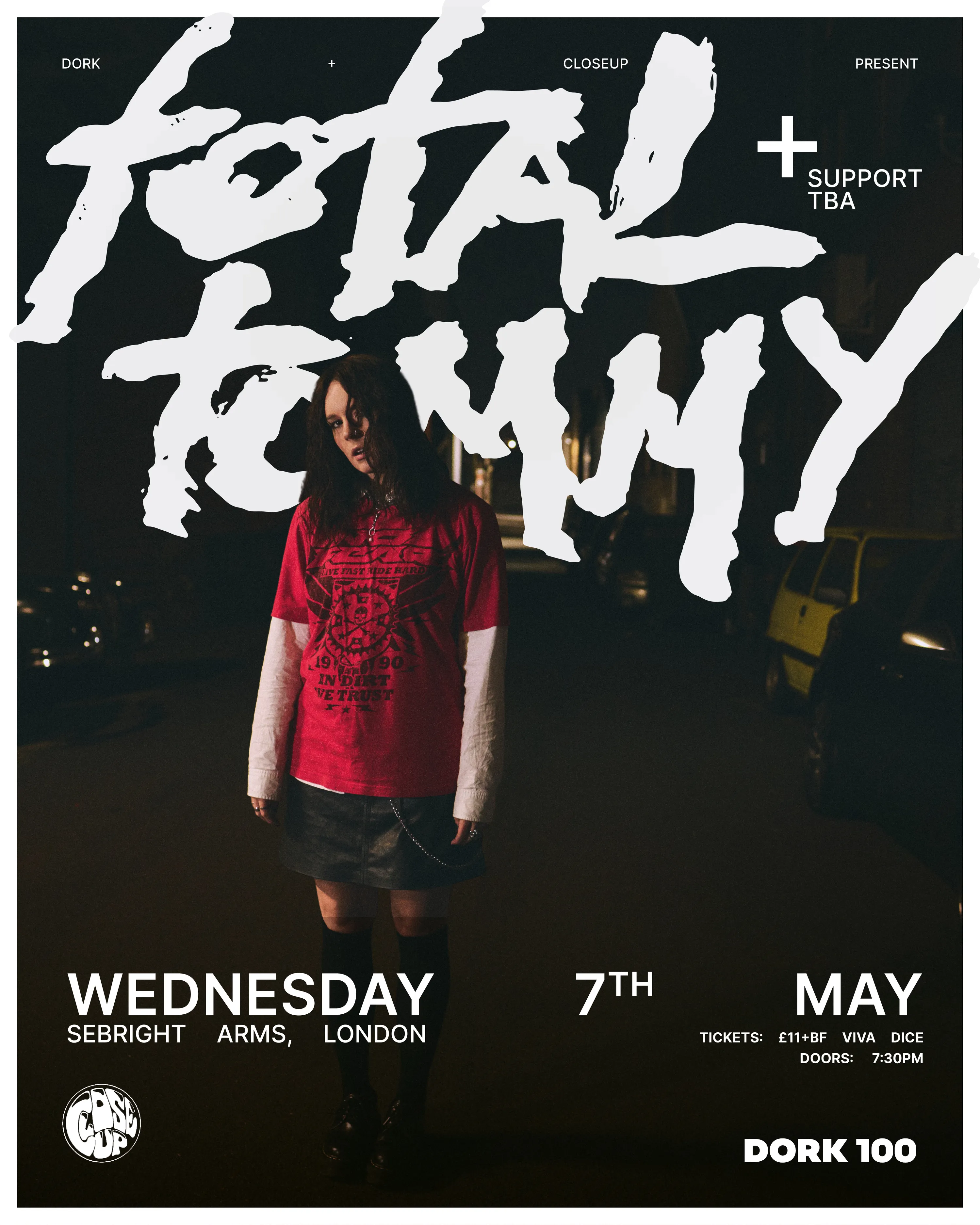 Dork's Night Out: total tommy @ Sebright Arms, London