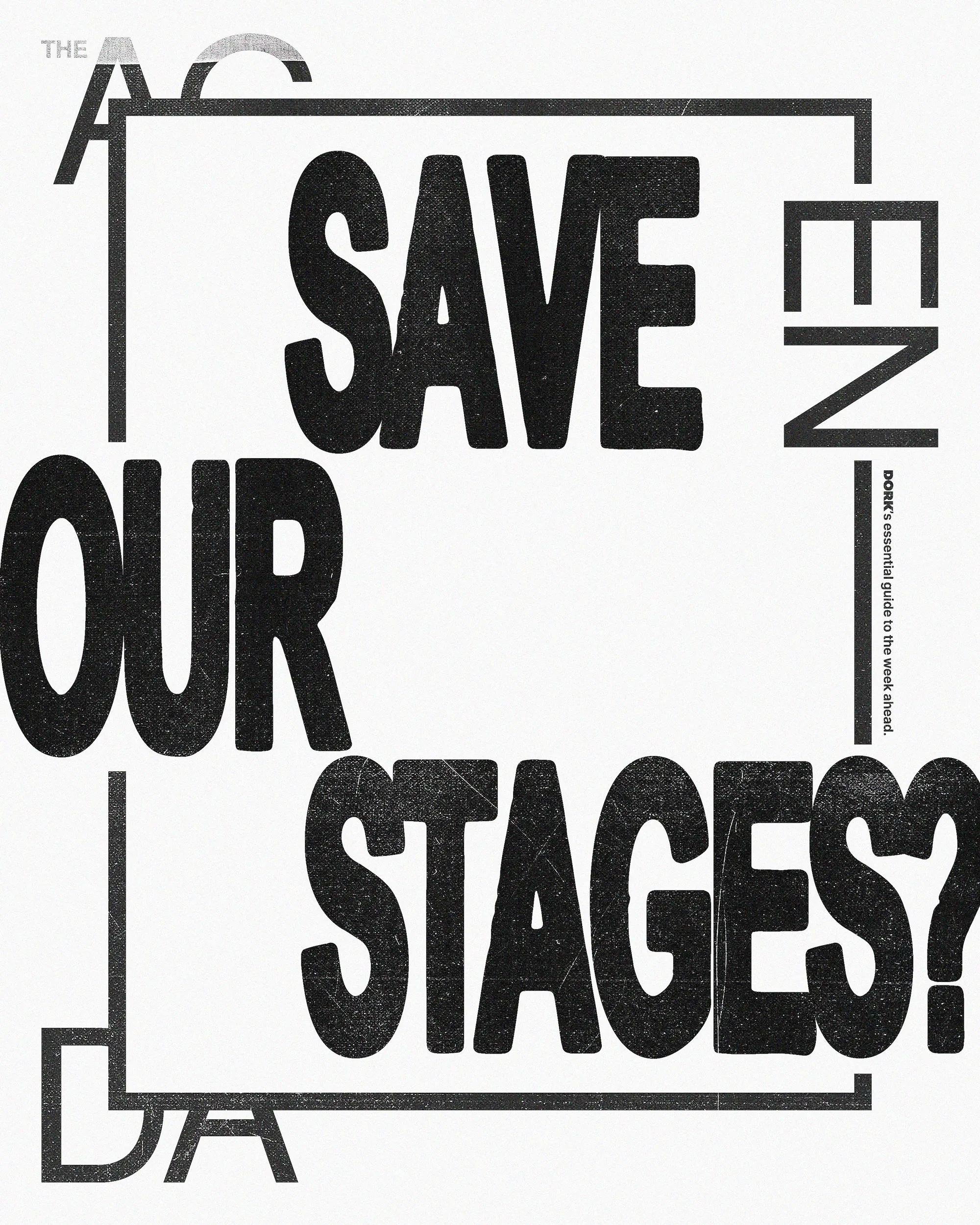 THE AGENDA: Save Our Stages