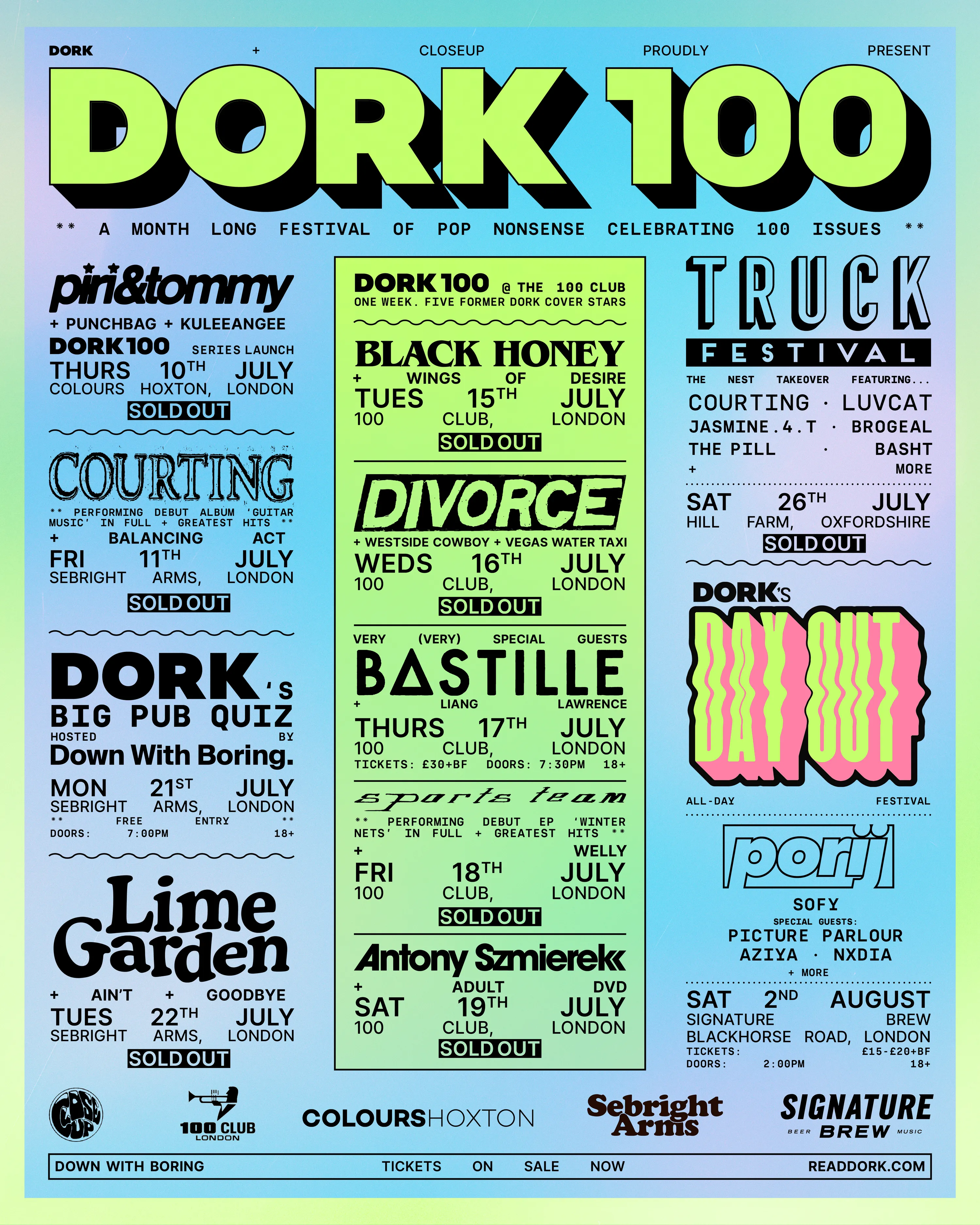 Dork 100: Truck Festival Takeover @ Hill Farm, Oxfordshire