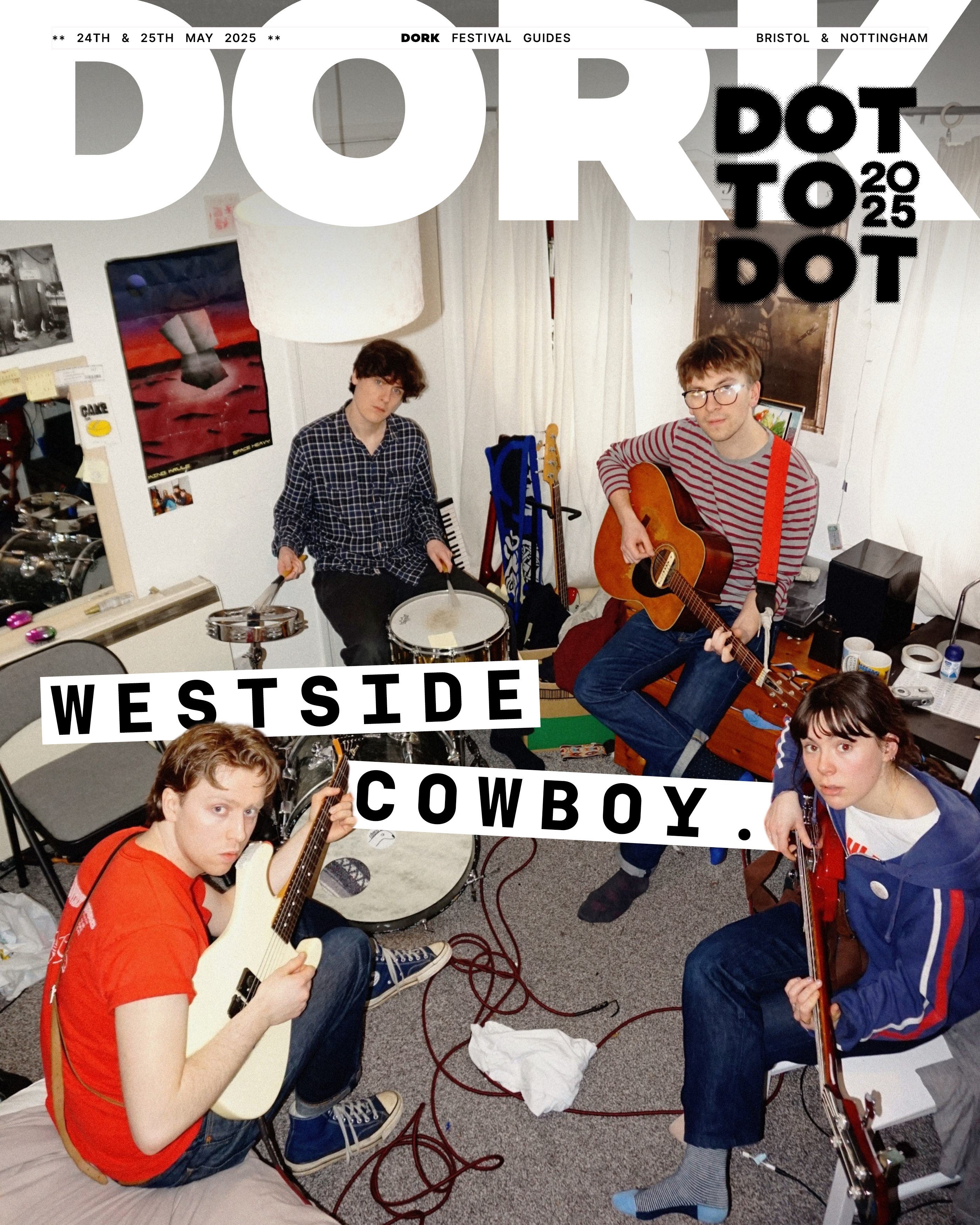 DORK X DOT TO DOT: Westside Cowboy