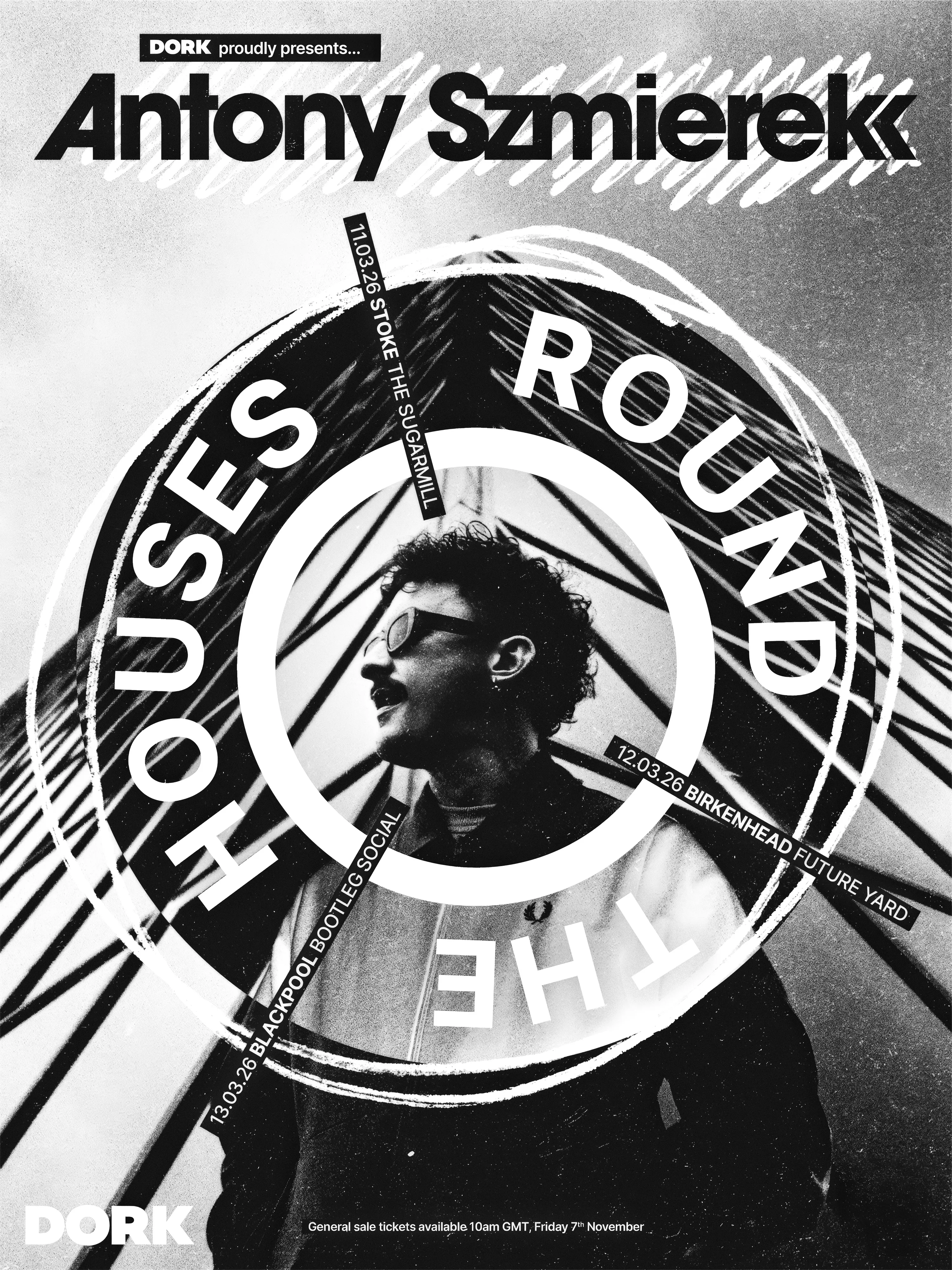 Antony Szmierek: Round The Houses, Bootleg Social, Blackpool