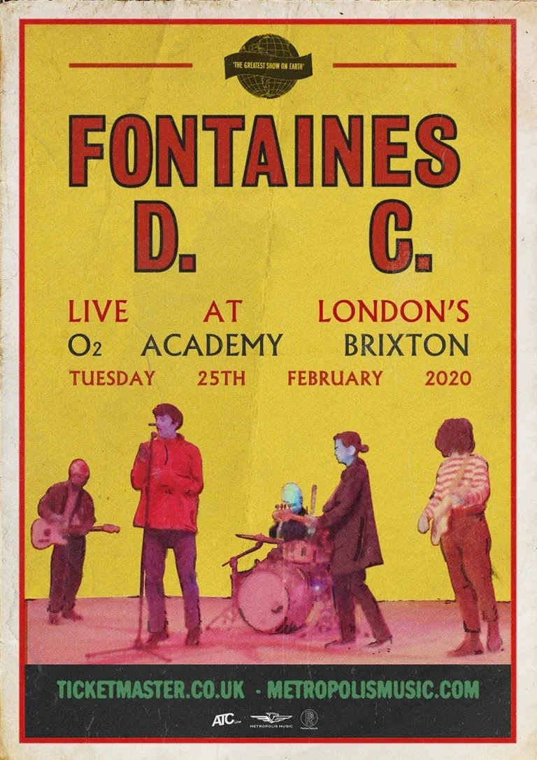 Fontaines D.C. are headlining London's O2 Brixton Academy next February for their biggest headline show to date