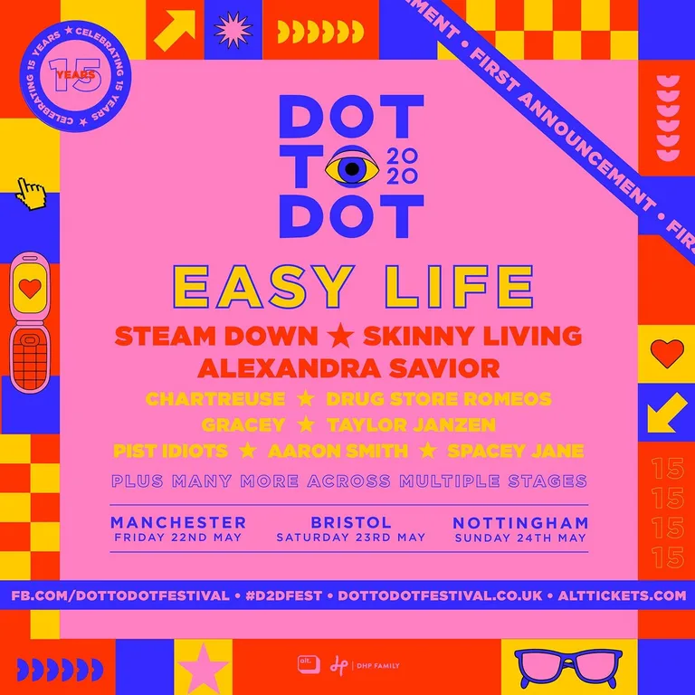 Easy Life and Drug Store Romeos are among the first names for Dot to Dot