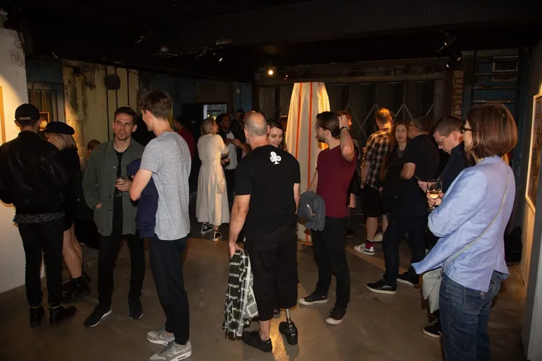 Inside Idles' new pop-up art gallery in Shoreditch, London