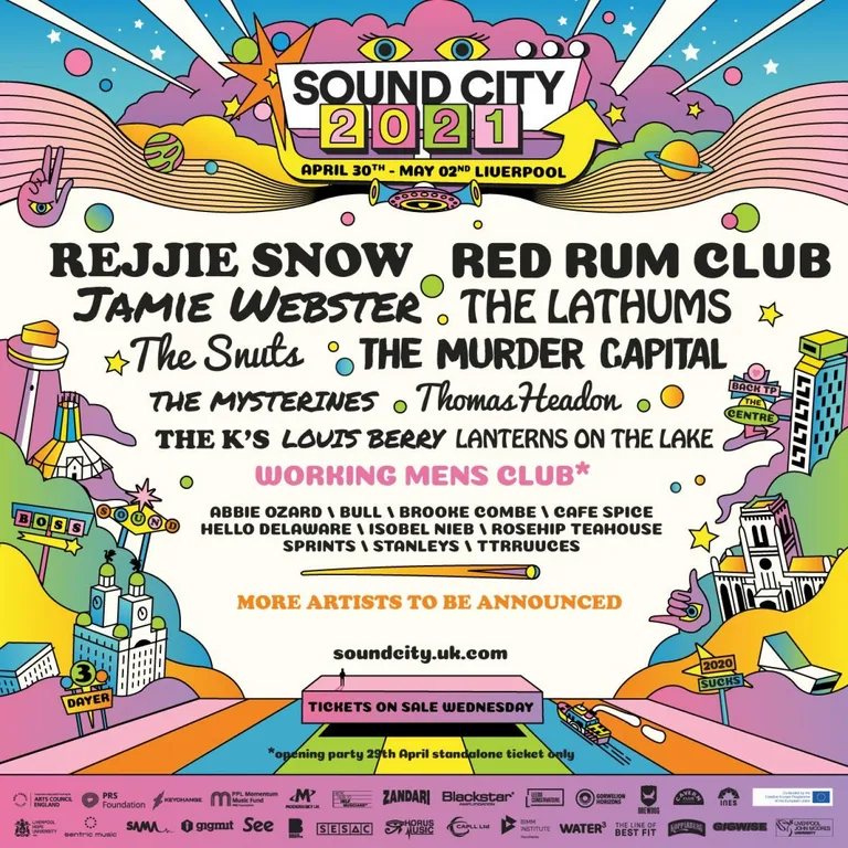 Working Men's Club and The Murder Capital are among the first names for Sound City 2021