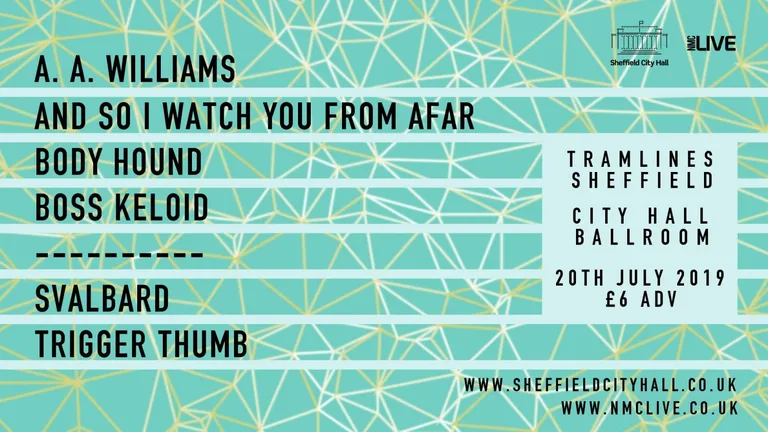 And So I Watch You From Afar are headlining the Sheffield City Hall Ballroom at this summer's Tramlines