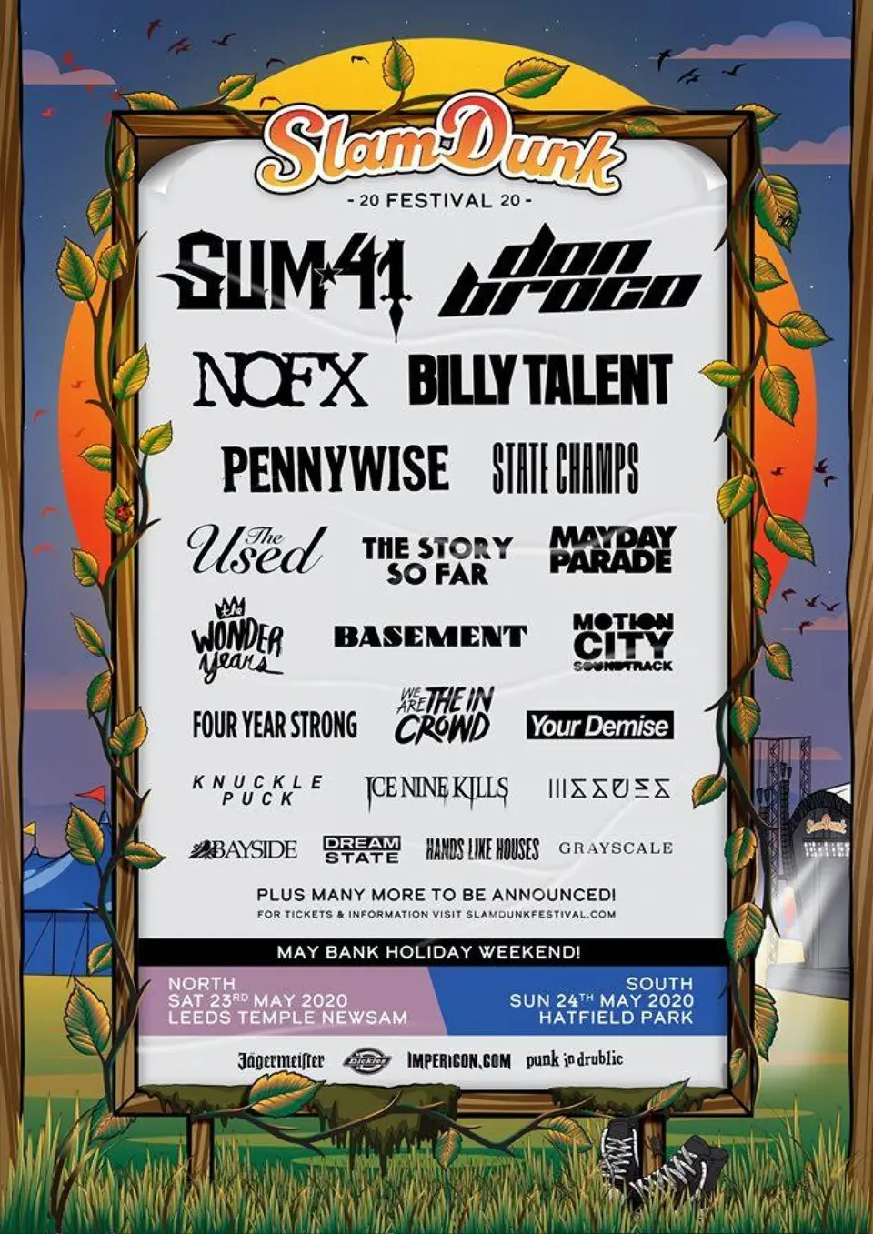 The second line-up announcement for Slam Dunk 2020 has been announced