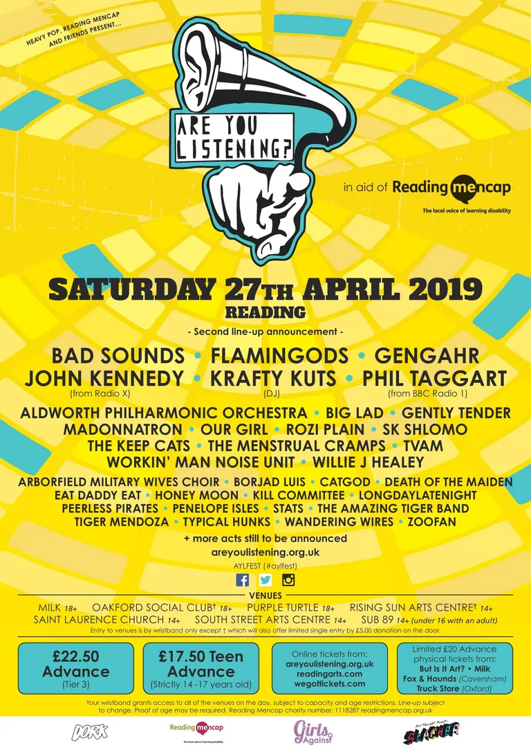 Gengahr, Bad Sounds and more have joined the bill for Are You Listening? Festival