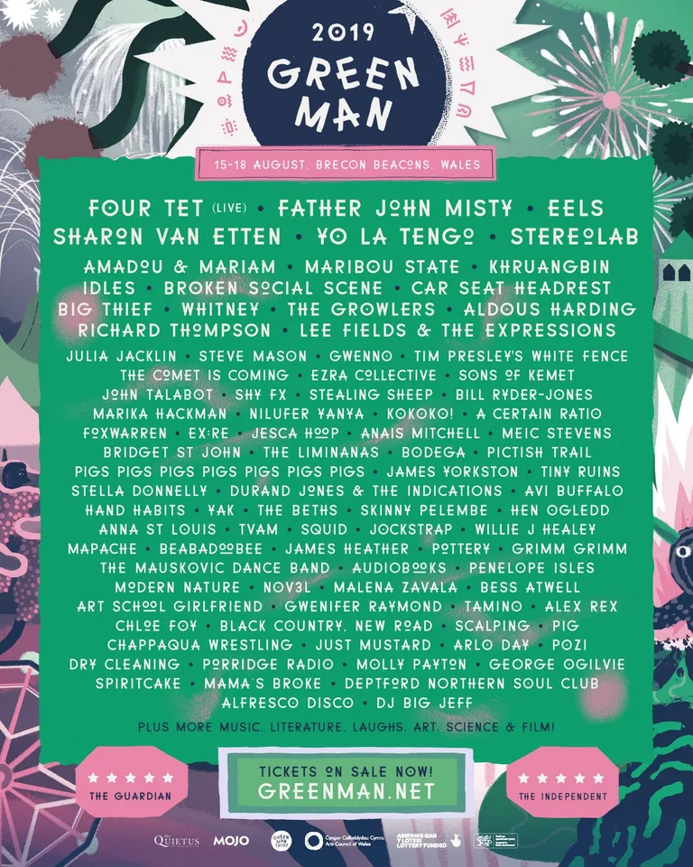 Green Man Festival has confirmed loads of new names, including Marika Hackman and Eels
