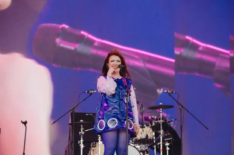 CMAT brings theatrical flair and infectious energy to a career-defining Pyramid Stage performance