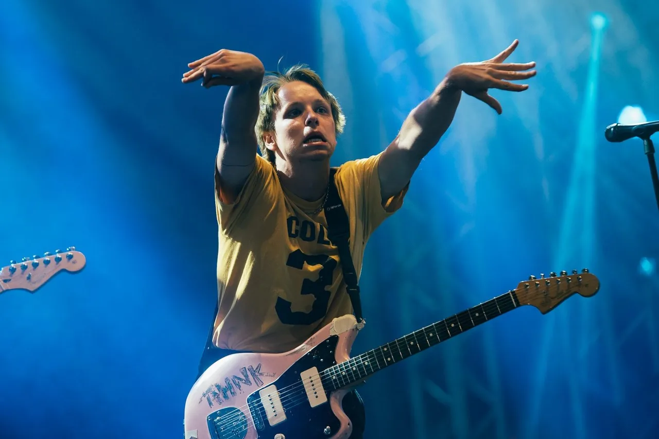 SWMRS provide a short, sharp shock early doors at Reading Festival