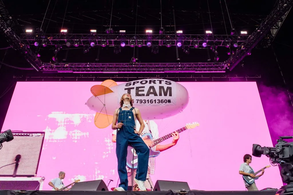 Insert your own 'Sports Team are full of hot air' jokes, as the self-proclaimed 'best live band in the world' prove they've got what it takes for a Main Stage slot at Reading 2021