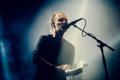 Thom Yorke debuted new track 'Space Walk' and took aim at industry suits at the Ivors 2026