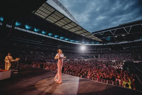 Harry Styles brings AAA-list pop star magic as he makes London's Wembley Stadium home