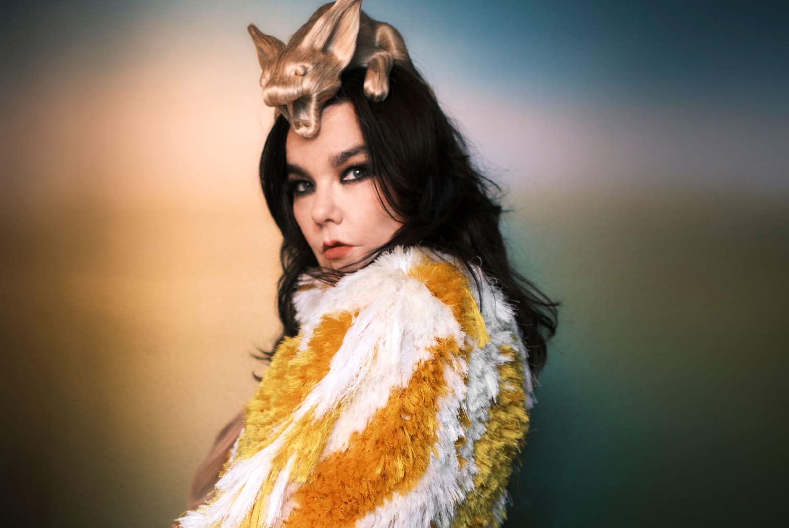 Björk has opened a major new exhibition at the National Gallery of Iceland