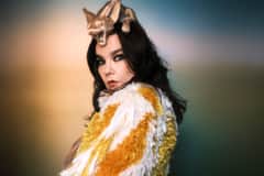 Björk has opened a major new exhibition at the National Gallery of Iceland