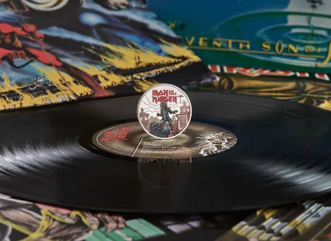 The Royal Mint is celebrating Iron Maiden's 50th anniversary with a commemorative coin