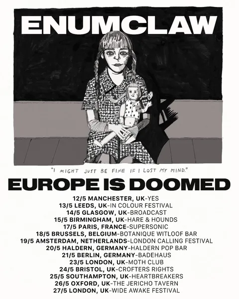 Enumclaw have announced a UK & EU headline tour for Spring 2023