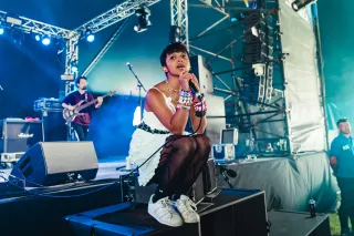 Through the rage, the venom and the raw reflection, Pinkshift create a constant sense of community at Reading 2023