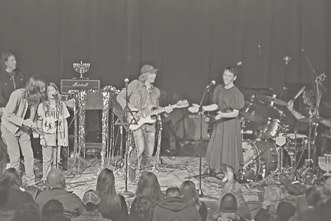 Watch Beck join Dave Grohl for a run through 'E-Pro' for 2022's Hanukkah Sessions