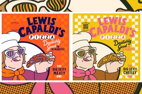 Lewis Capaldi has launched his own frozen pizzas, "The Big Sexy Meaty One" and "The Big Sexy Cheesy One"