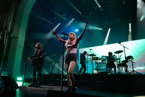 See CHVRCHES and The Cure's Robert Smith teaming up at London's O2 Academy Brixton