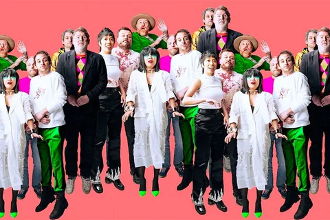 LCD Soundsystem bring 'Yr City's A Sucker' and debut album cut 'Thrills' to Saturday Night Live - watch