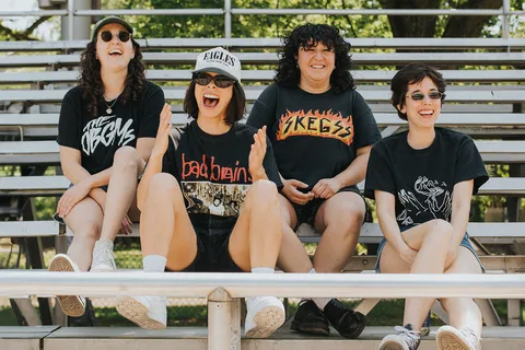 NOBRO have announced their debut album, celebrating "girl power and rock'n'roll' with new single 'Where My Girls At'