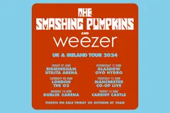 The Smashing Pumpkins and Weezer are teaming up for a UK and Ireland tour