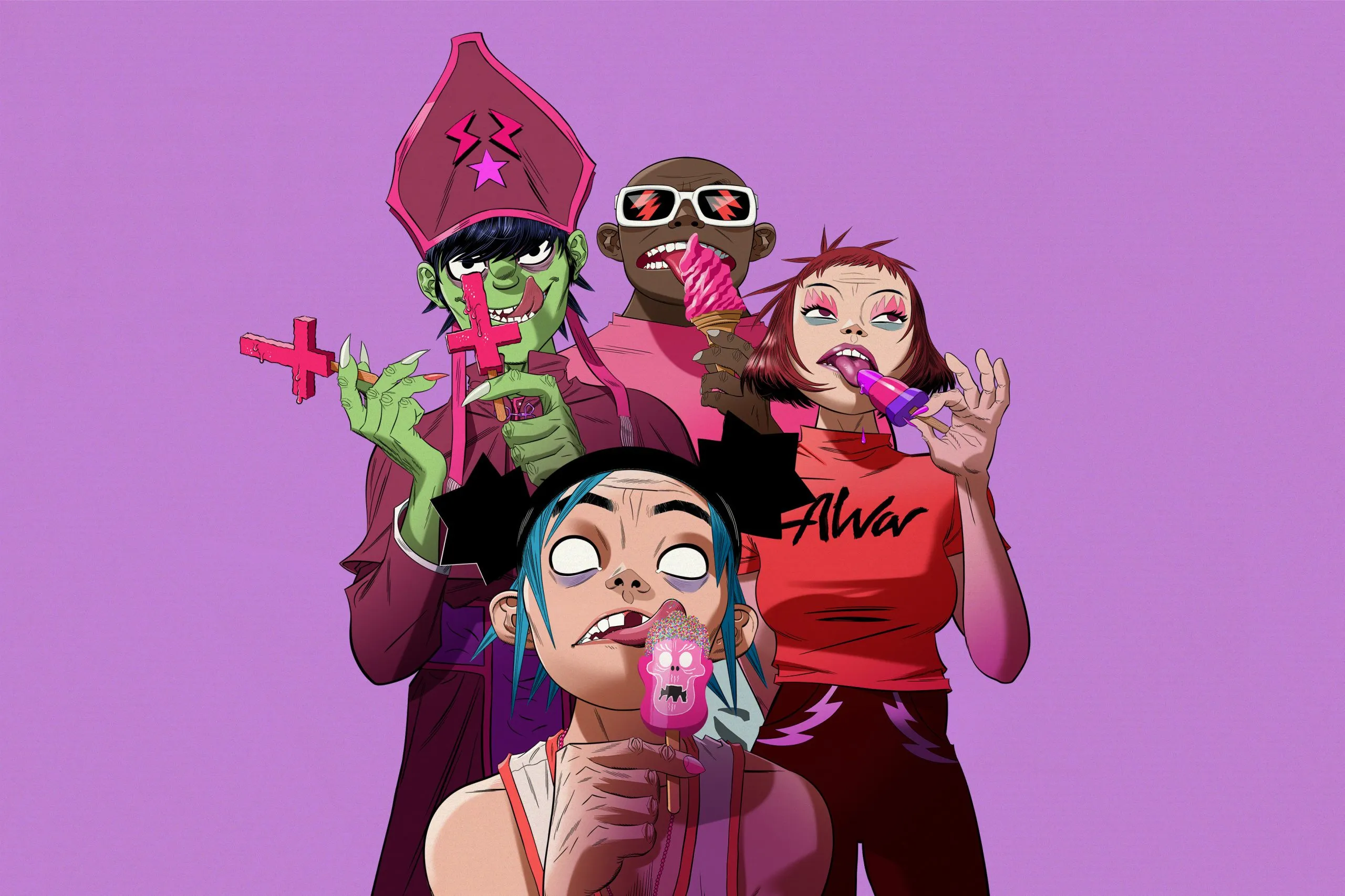 Gorillaz have announced their new album, 'Cracker Island'