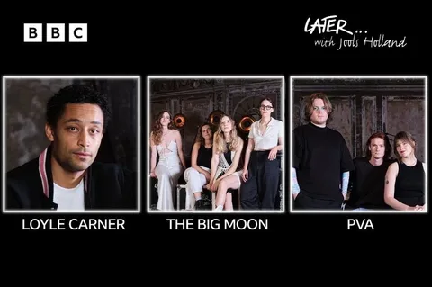 Loyle Carner, The Big Moon, PVA & more will feature on this week’s ‘Later…with Jools Holland’