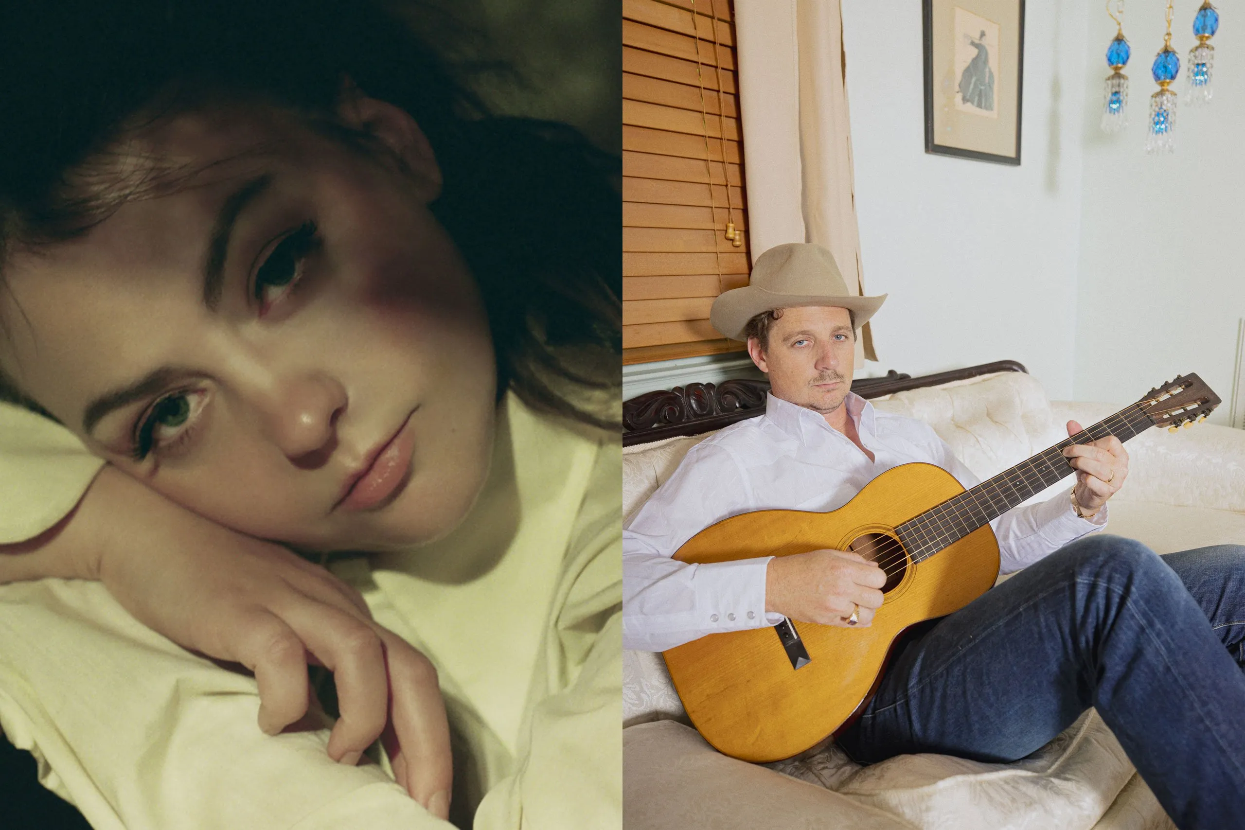 Angel Olsen and Sturgill Simpson team up for a new take on Olsen's recent album title-track, 'Big Time'