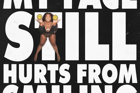 Lizzo has dropped a surprise mixtape, 'My Face Still Hurts From Smiling'