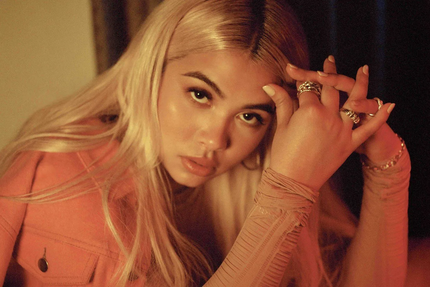 Hayley Kiyoko has finished her 'I'm Too Sensitive For This Shit' with a brand new track 'She'