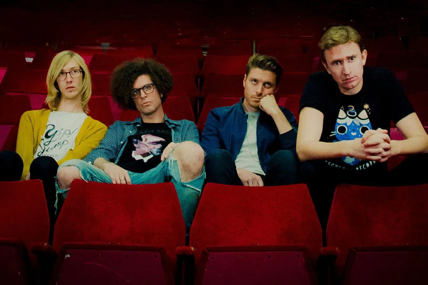 Asylums delve into their home video archives for their new 'Platitudes' video