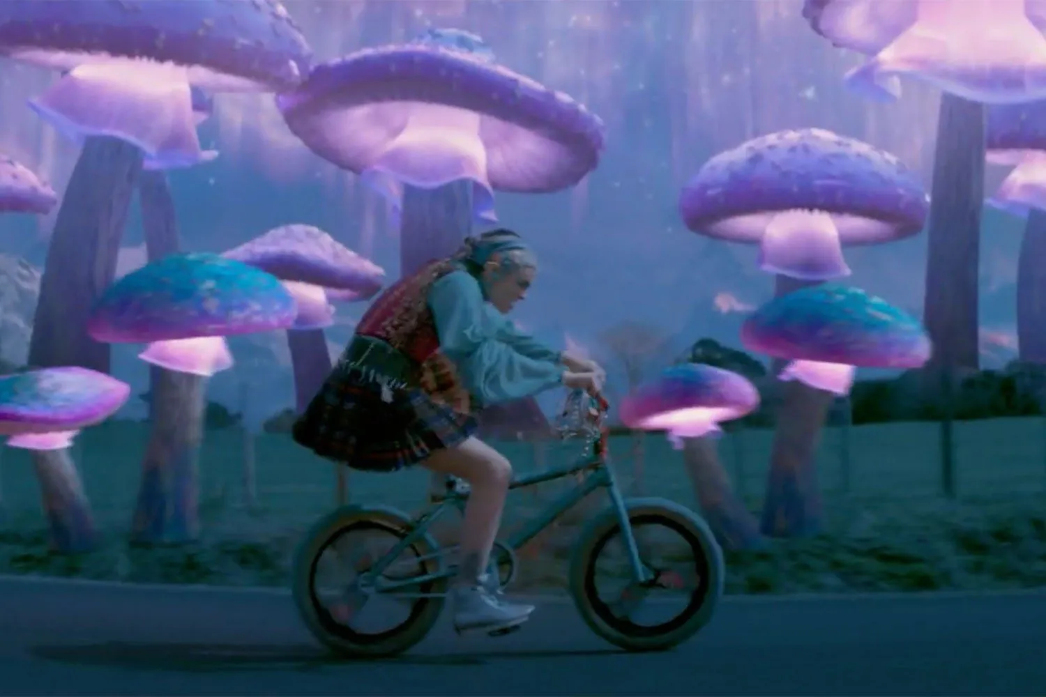 BENEE has a dance with a trolley of lettuces in her surreal new video for 'Snail'