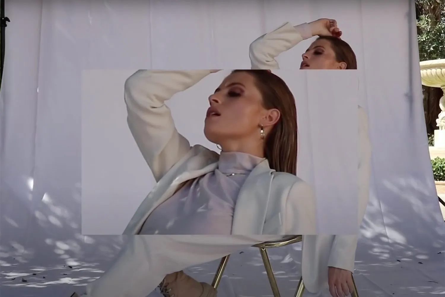 Fletcher has released a new video for 'Shh... Don't Say It'