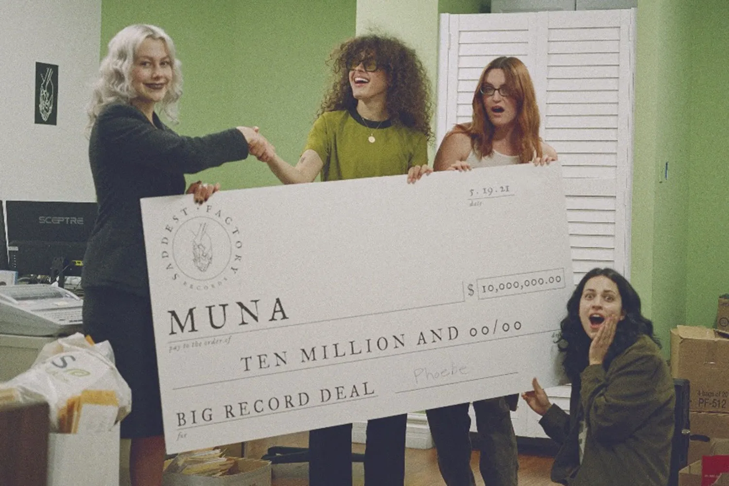 MUNA have signed to Phoebe Bridgers' label, Saddest Factory Records