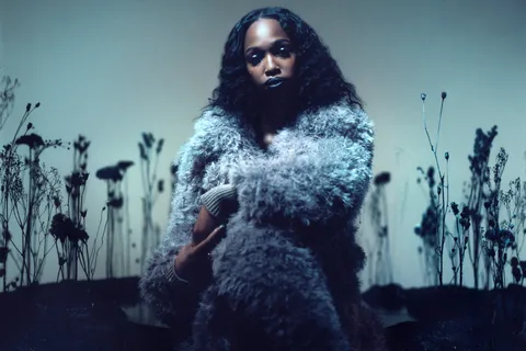 John Glacier has released her debut album 'Like A Ribbon', featuring Sampha and Flume