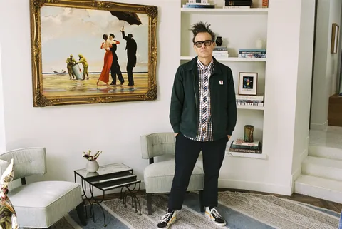 Blink-182's Mark Hoppus is set to auction a Banksy painting for charity