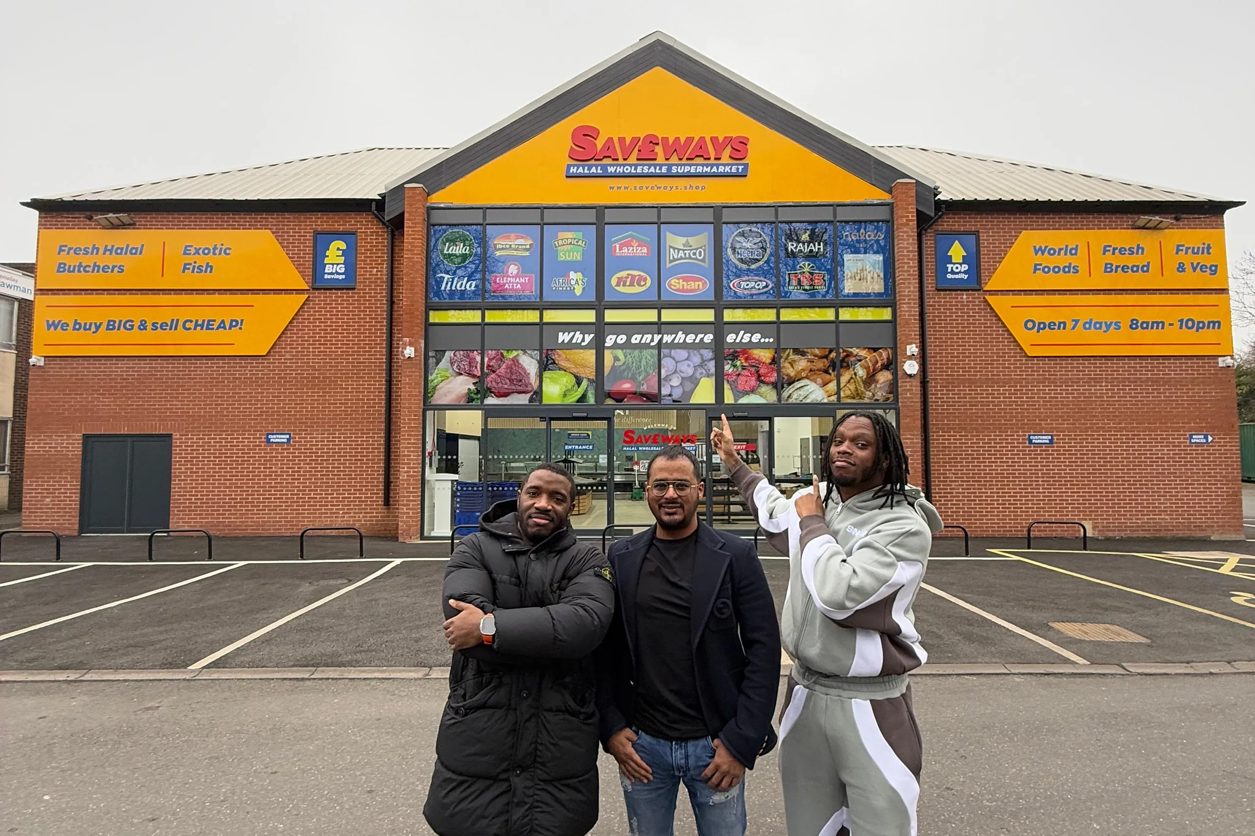 Krept & Konan are opening an inclusive supermarket, Saveways, in Croydon