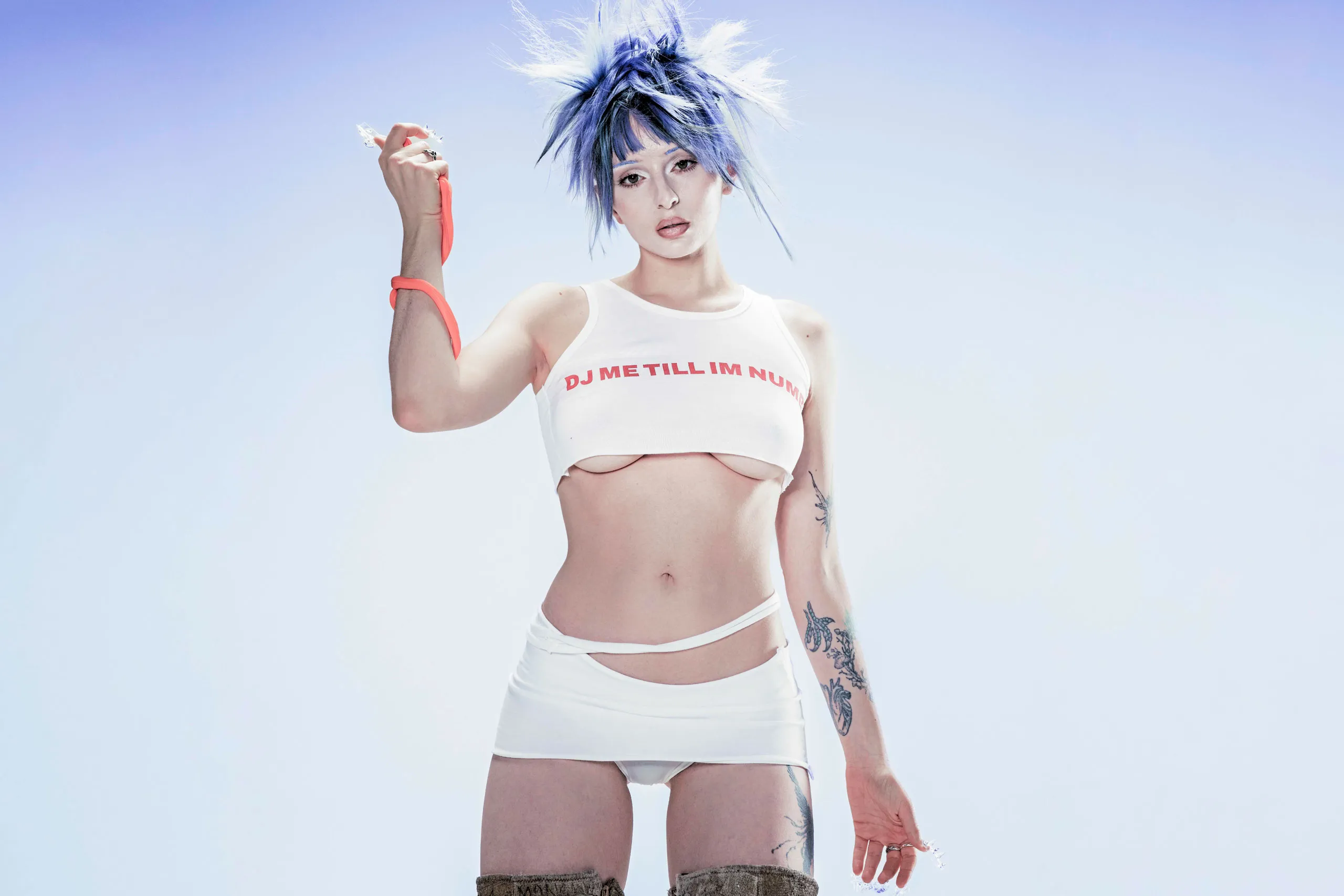 Ashnikko and horsegiirL have released a club remix of 'Itty Bitty'