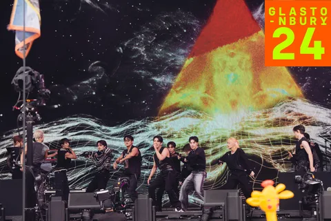 SEVENTEEN show K-pop’s global prowess and Glastonbury’s ability to embrace it on the Pyramid Stage