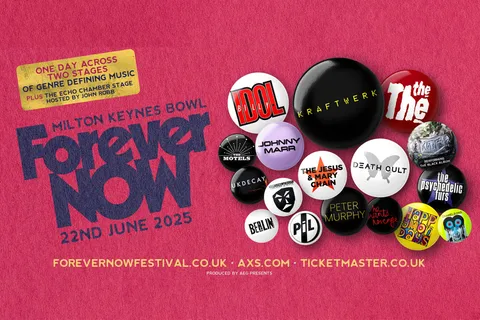 Kraftwerk and Billy Idol are among the acts playing new Milton Keynes festival, Forever Now