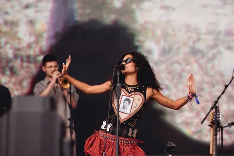 Olivia Dean has released a new live album recorded at London's Eventim Apollo