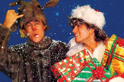 Wham!'s 'Last Christmas' has become the first song to top the UK Christmas charts twice consecutively
