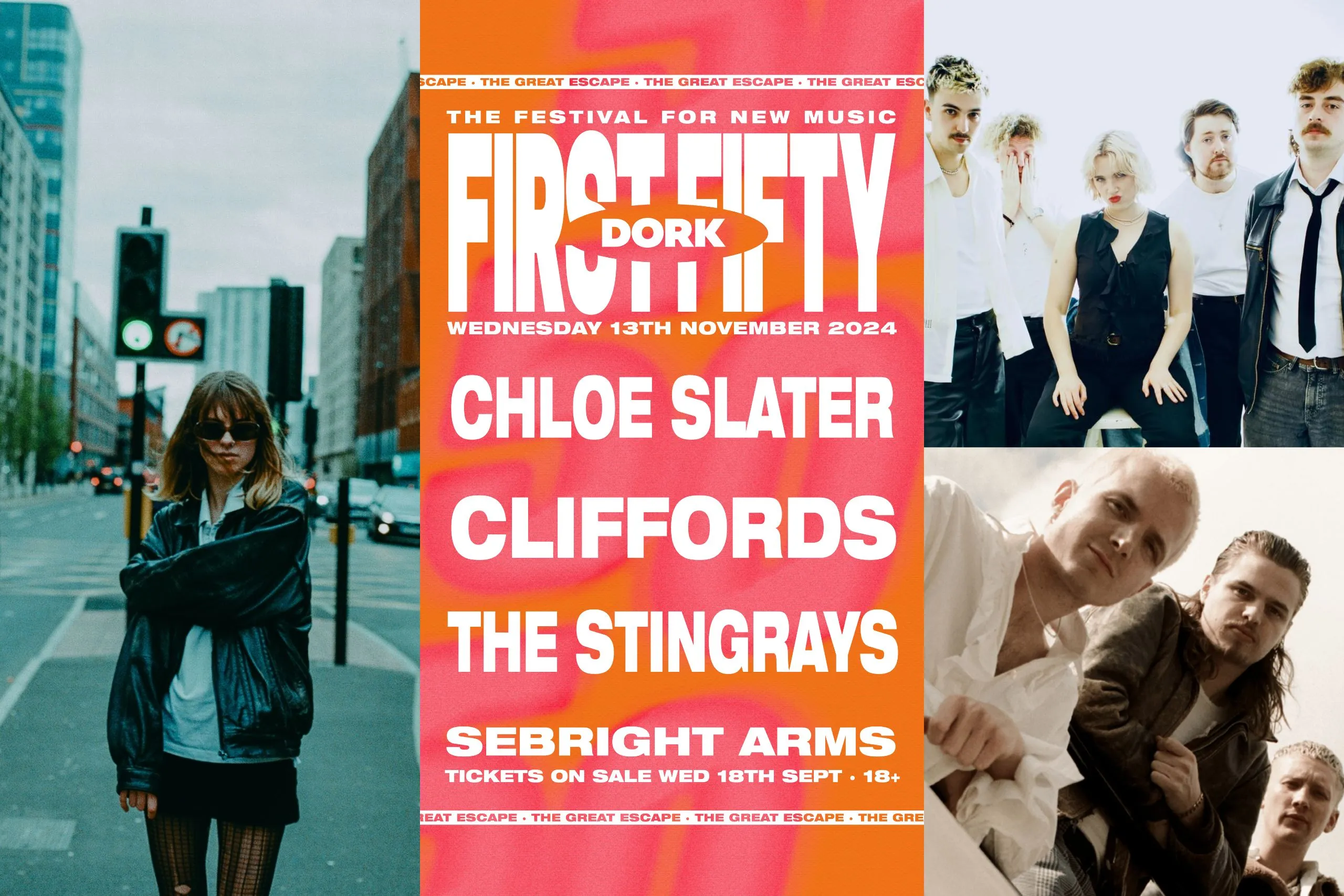 The Great Escape has confirmed this year's batch of First Fifty shows - including Dork at Sebright Arms