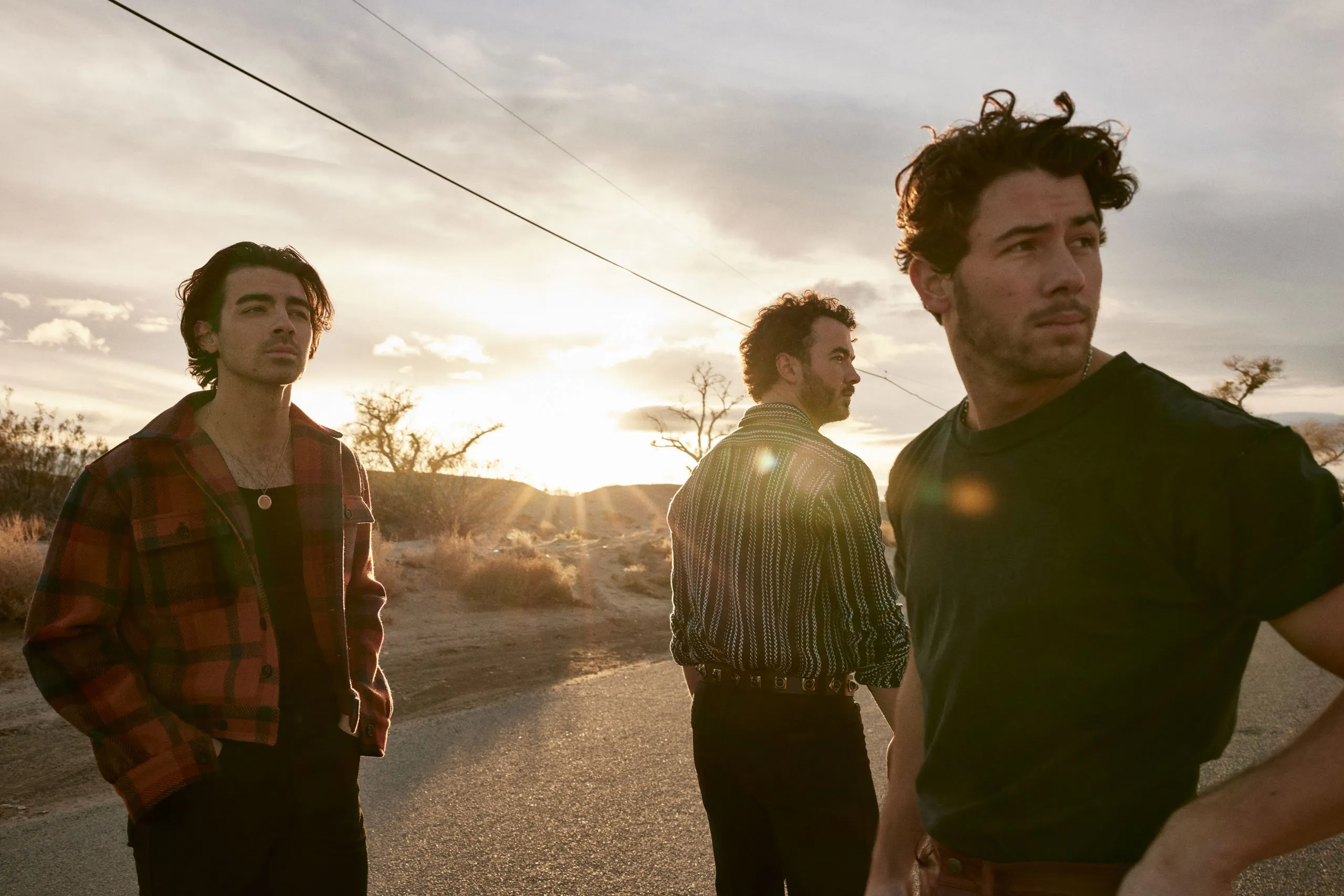 Jonas Brothers have offered up the first taste of their upcoming new album